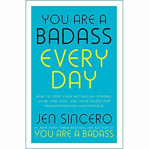 Jen Sincero Collection 4 Books Set You Are a Badass Every Day, Badass Habits NEW - The Book Bundle