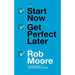 Start Now Get Perfect Later, Money Know More Make More Give More, Life Leverage, Ted Talks, Talk Like Ted, Drive Daniel H Pink 6 Books Collection Set - The Book Bundle
