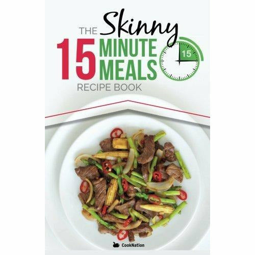 The Skinny Minute Meals 2 Books Recipes Collection pack (The Skinny 30 Minute Meals,The Skinny 15 Minute Meals ) - The Book Bundle