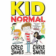 Kid Normal 3-book collection by Greg James and Chris Smith, paperback fiction set for children, published by Bloomsbury Children's Books.