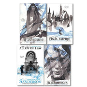 Brandon Sanderson Mistborn Novel Collection 4 Books Set, (The Hero of Ages, The Well of Ascension, The Final Empire and The Alloy of Law) - The Book Bundle