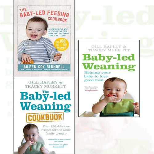 baby-led weaning[Paperback],the baby-led weaning cookbook,the baby-led feeding cookbook collection 3 books set - The Book Bundle