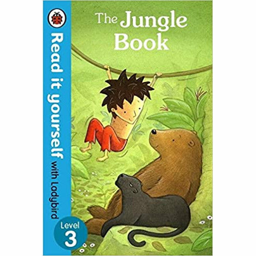 Read it Yourself with Ladybird - Level 3: 6 Books  Box Set (Jack and the Beanstalk,Rapunzel,Elves,Jungle,Aladdin,Hansel) - The Book Bundle
