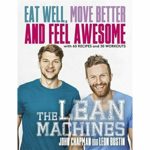 The Lean Machines and Clean Eating Alice The Body Bible 2-book collection set by John Chapman, paperback books on health and wellness.