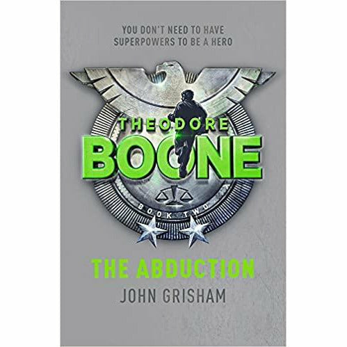 Hachette Theodore Boone book series box set by John Grisham, featuring seven novels in a colorful collection.