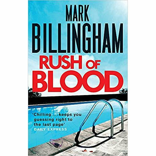 Mark Billingham 4 Books Collection Set(In The Dark,Die of Shame,Rush,Habit) NEW - The Book Bundle