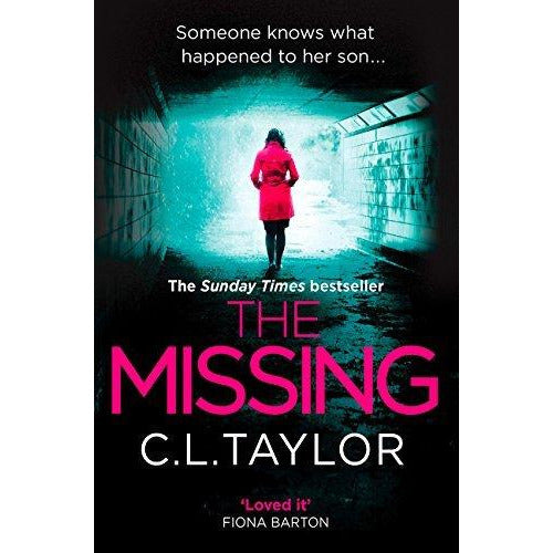 Fear & The Missing 5 Books Collection Set by C L Taylor, paperback fiction set featuring suspense and mystery stories.
