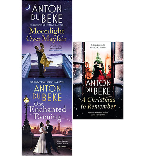Anton Du Beke 3 Books Collection Set Enchanted (Evening , Moonlight Over , Christmas ) - The Book Bundle