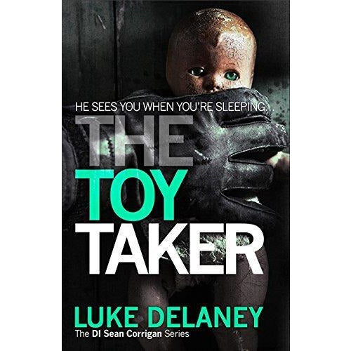 DI Sean Corrigan Series Luke Delaney Collection 4 Books Set (Cold Killing, The Keeper, The Toy Taker, The Jackdaw) - The Book Bundle