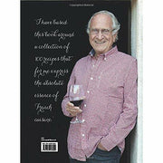 Hardcover book titled "The Essence of French Cooking" by Michel Roux, featuring a cover with French culinary imagery.