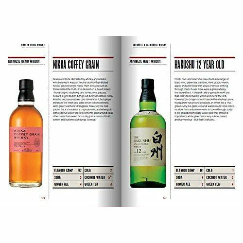 Hardcover copy of "Whisky: The Manual" by Dave Broom, a non-fiction guide to enjoying whisky in various forms, published by Mitchell Beazley.