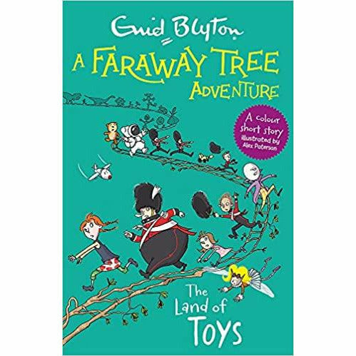 A Faraway Tree Adventure 7 Book Set Collection By Enid Blyton(Santa,Toys,Dream) - The Book Bundle