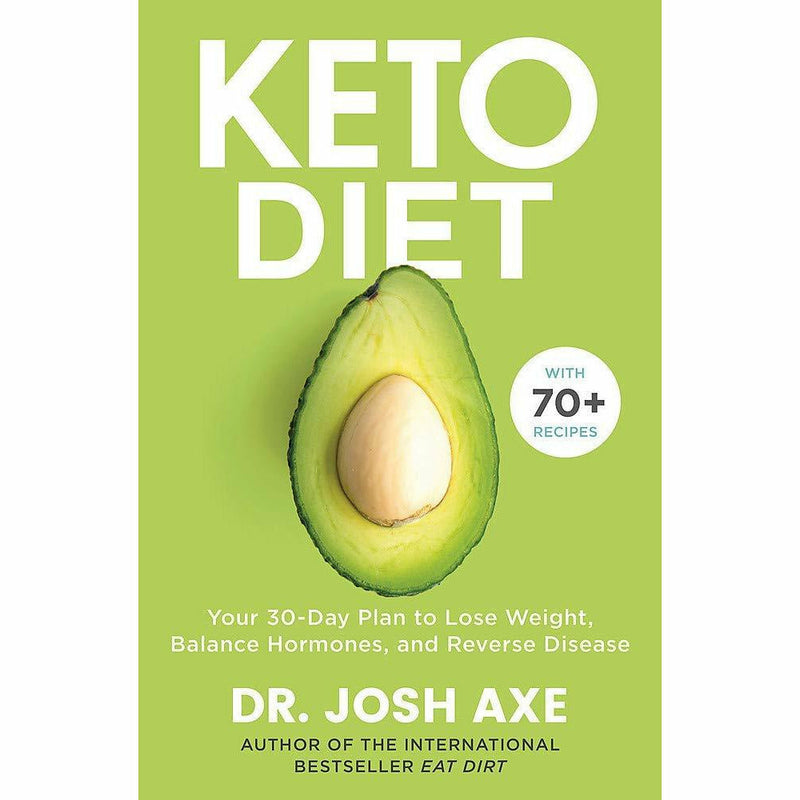 Dr Josh Axe 3 Books Collection Set (Keto Diet Cookbook, The Collagen Diet, Keto Diet) - The Book Bundle