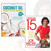 Lucy Bee Coconut Oil book from the Lean In 15 collection, featuring non-fiction, mixed format book cover with coconut oil imagery.