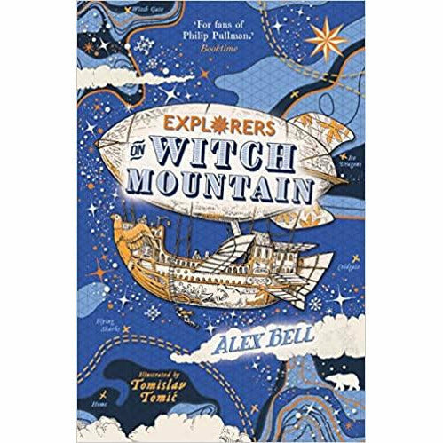 Alex Bell 2 Books Collection Set(The Polar Bear Explorers' Club & Witch Mountain - The Book Bundle