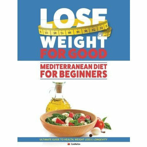 Fat Loss Plan Joe Wicks, Va Va Voom and Lose Weight For Good Mediterranean Diet For Beginners 3 Books Collection Set - The Book Bundle