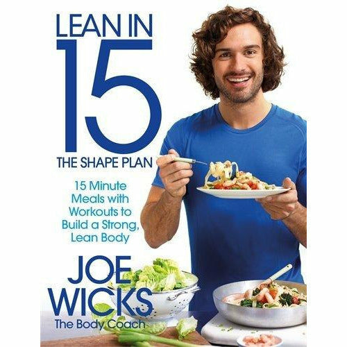 Bluebird edition of the Lean In 15 5 Books collection by Joe Wicks, featuring non-fiction titles in mixed formats.