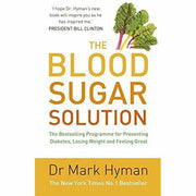 Two paperback books from the Blood Sugar Solution collection by Michael Mosley, focusing on blood sugar diet and health.