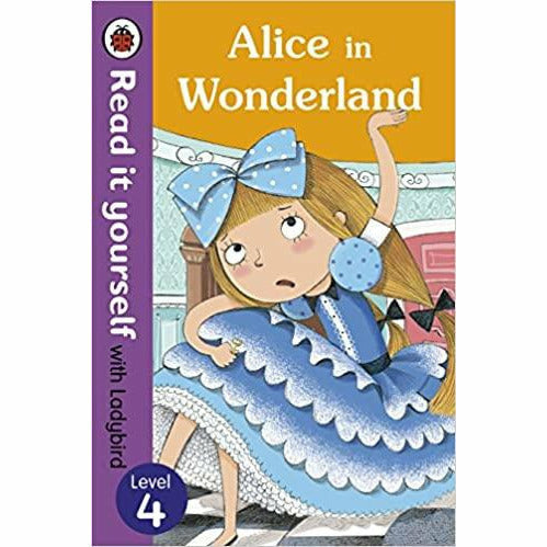 Read it Yourself with Ladybird Level 4: 6 Books Box Set (Heidi, Mermaid, Snow White, Piper, Wizard, Alice) - The Book Bundle