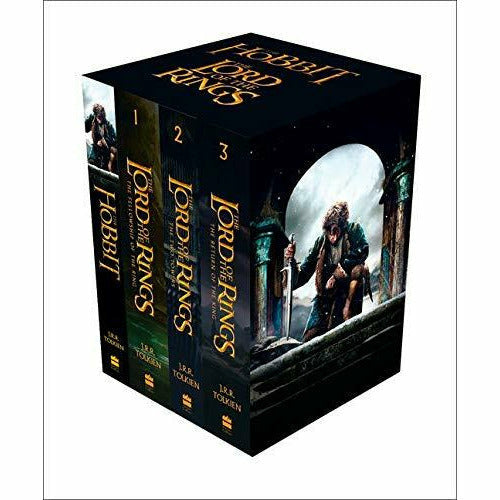 The Hobbit and The Lord of the Rings: Boxed Set (Hobbit, The Return of King, The Two, The Fellowship of the King) - The Book Bundle