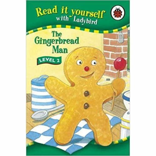 Read it Yourself with Ladybird Level 2: 6 Books Box Set (Fox, Man, Beauty, Rumplestiltskin, Chicken, Hood) - The Book Bundle
