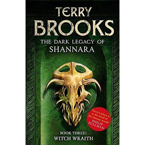 The Dark Legacy of Shannara Series Terry Brooks 3 Books Collection Set (Wards of Faerie, Bloodfire Quest, Witch Wraith) - The Book Bundle