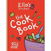 Two hardcover cookbooks from Ella's Kitchen, The Big Baking Book and The Cookbook: The Red One, featuring baking and recipe ideas.