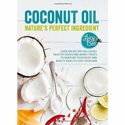 Lucy Bee Coconut Oil book from Lean In 15 collection featuring natural health and wellness insights in a paperback format.