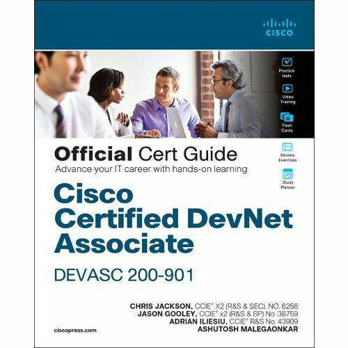 DevNet Associate DEVASC 200-901 Official Certification Guide (Official Cert Guide) - The Book Bundle