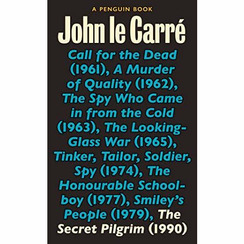 John le Carré 6 Books Collection Set (Murder,Pilgrim,Schoolboy,Smiley,Dead,War) - The Book Bundle