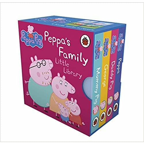 Peppa Pig: Peppa’s Family Little Library Board book by Peppa Pig - The Book Bundle