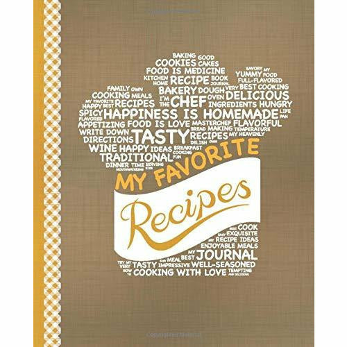My Favorite Recipes: Blank Recipe Book to Write In - The Book Bundle