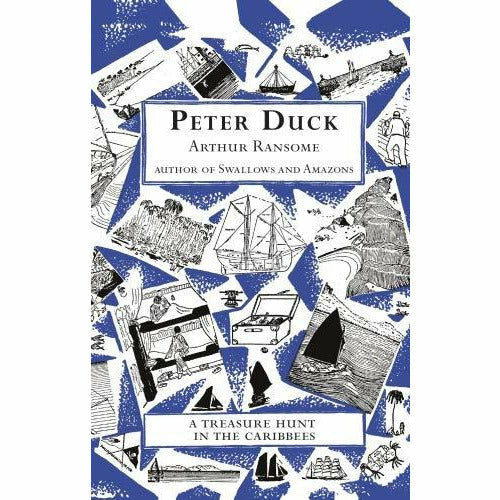 Swallows and Amazons Series Collection Series 4 Books (Winter Holiday, Peter Duck, Swallowdale, Swallows and Amazons) - The Book Bundle