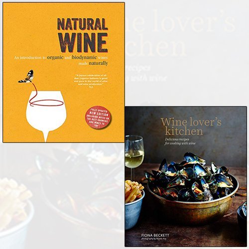 wine lover’s kitchen, natural wine 2 books collection set - The Book Bundle
