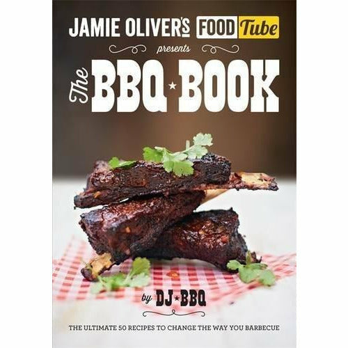 Weber's American Barbecue [Hardcover], Jamies Food Tube, Hamlyn All Colour Cookery 200 Barbecue Recipes 3 Books Collection Set - The Book Bundle