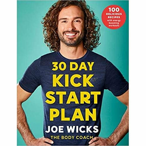 Joe Wicks 3 Books Set 30 Day Kick Start Plan, Cooking for Family and Friends NEW - The Book Bundle