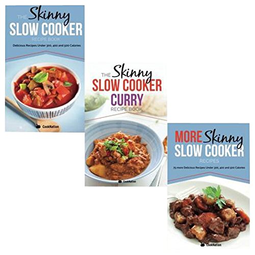 The Skinny Slow Cooker Recipe Books Collection, Delicious Healthy Recipes to Help Reduce Your Calories - The Book Bundle