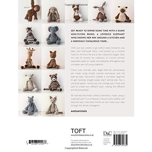 Edward's Menagerie: Over 40 soft and snuggly toy animal crochet patterns - The Book Bundle