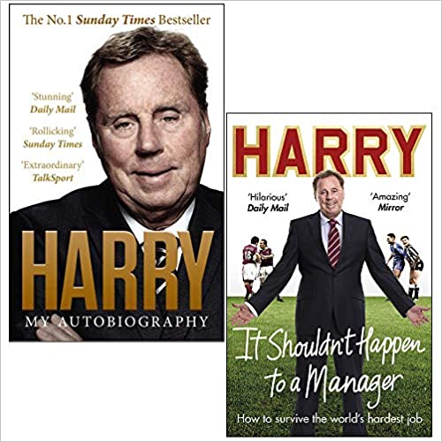 Harry Redknapp Collection 2 Books Set (Always Managing My Autobiography, It Shouldn’t Happen to a Manager) - The Book Bundle