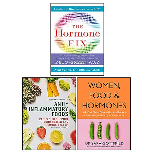 The Hormone Fix, The Complete Guide To Anti-Inflammatory Foods, Women, Food and Hormones 3 Books Collection Set - The Book Bundle