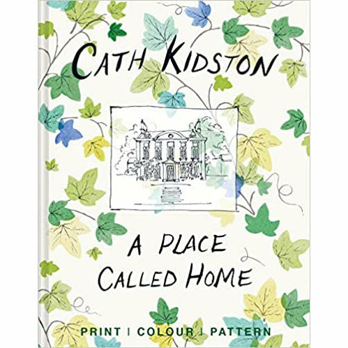 Hardcover copy of "A Place Called Home" by Cath Kidston, non-fiction book with floral design on the cover.