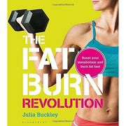 Paperback book set titled "The Fat Burn Revolution" and "Clean & Lean Diet" by Julia Buckley, featuring health and diet guides.