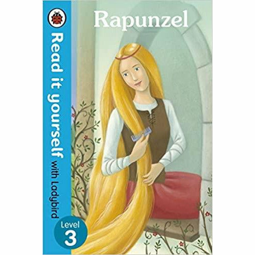 Read it Yourself with Ladybird - Level 3: 6 Books  Box Set (Jack and the Beanstalk,Rapunzel,Elves,Jungle,Aladdin,Hansel) - The Book Bundle