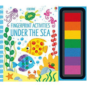 Usborne Fingerprint Activities Series 7 Books Collection Set (Under the Sea, Fingerprint) - The Book Bundle