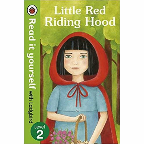 Read it Yourself with Ladybird Level 2: 6 Books Box Set (Fox, Man, Beauty, Rumplestiltskin, Chicken, Hood) - The Book Bundle