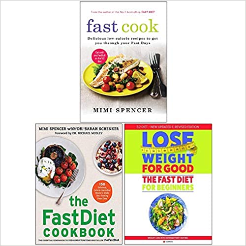 Fast Cook, The Fastdiet Cookbook, Fast Diet For Beginners 3 Books Collection Set - The Book Bundle