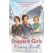 Arrow paperback book set of The Shipyard Girls Series 6 by Nancy Revell, featuring colorful covers and shipyard-themed artwork.