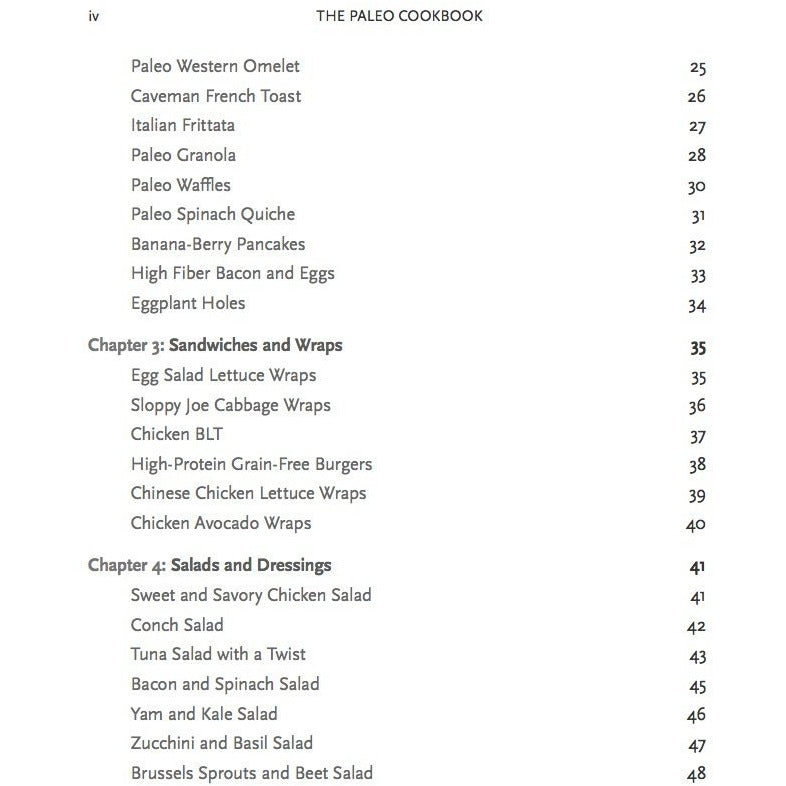 The Paleo Cookbook: 300 Delicious Paleo Diet Recipes [Black & White Edition] - The Book Bundle
