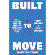 Outlive: The Science and Art of Longevity, Built to Move 2 Books Collection Set - The Book Bundle