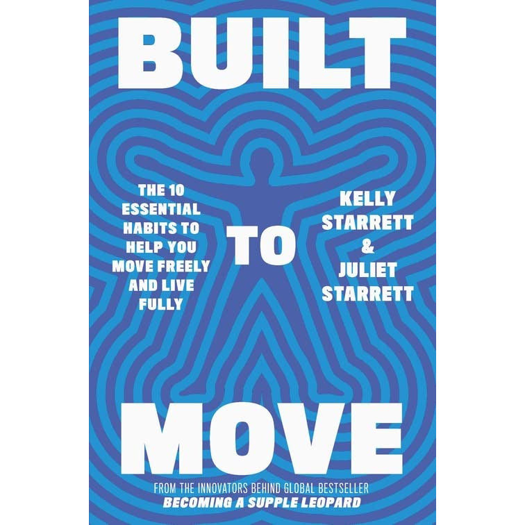Outlive: The Science and Art of Longevity, Built to Move 2 Books Collection Set - The Book Bundle